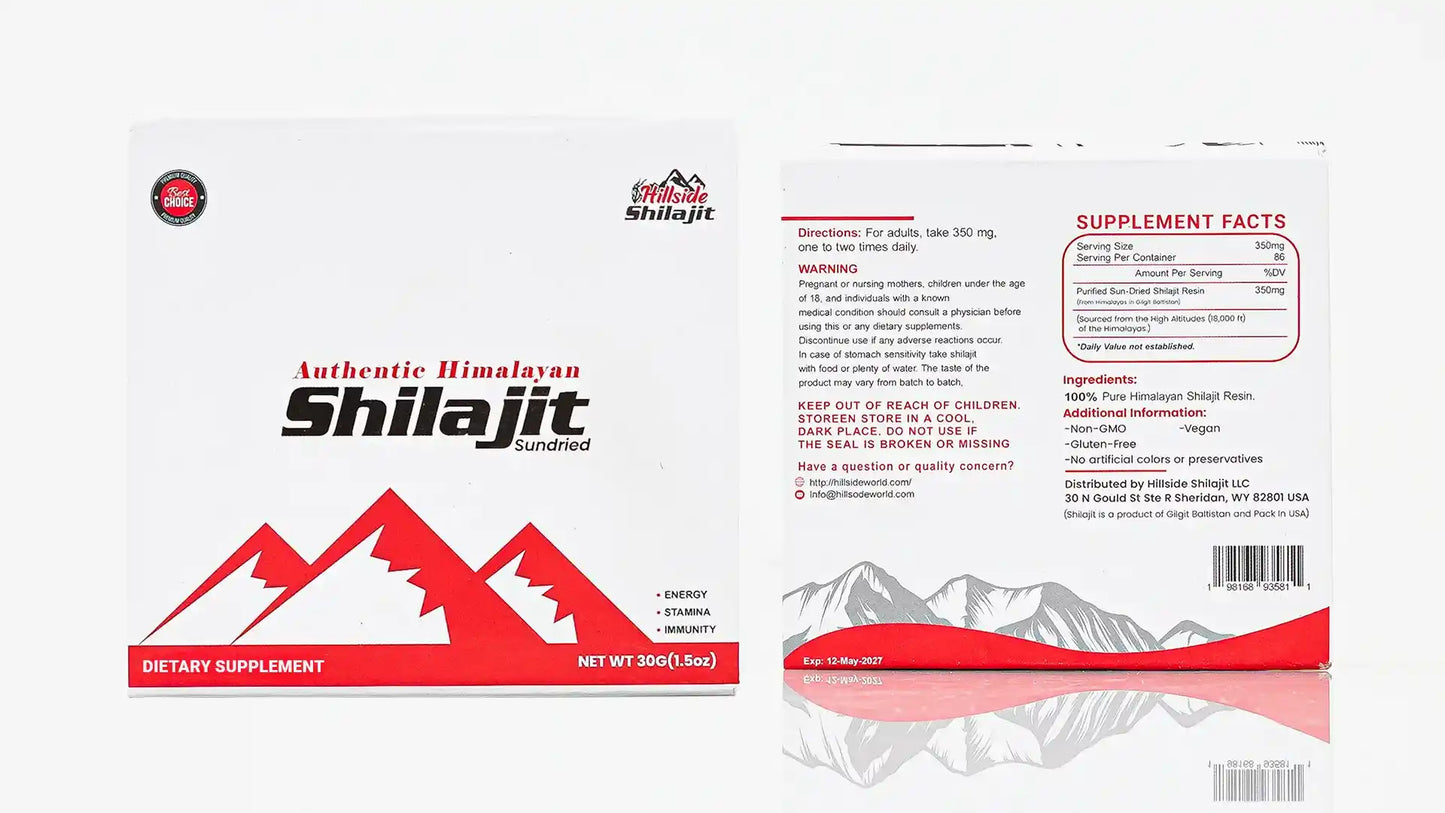 Resin Shilajit Bukit