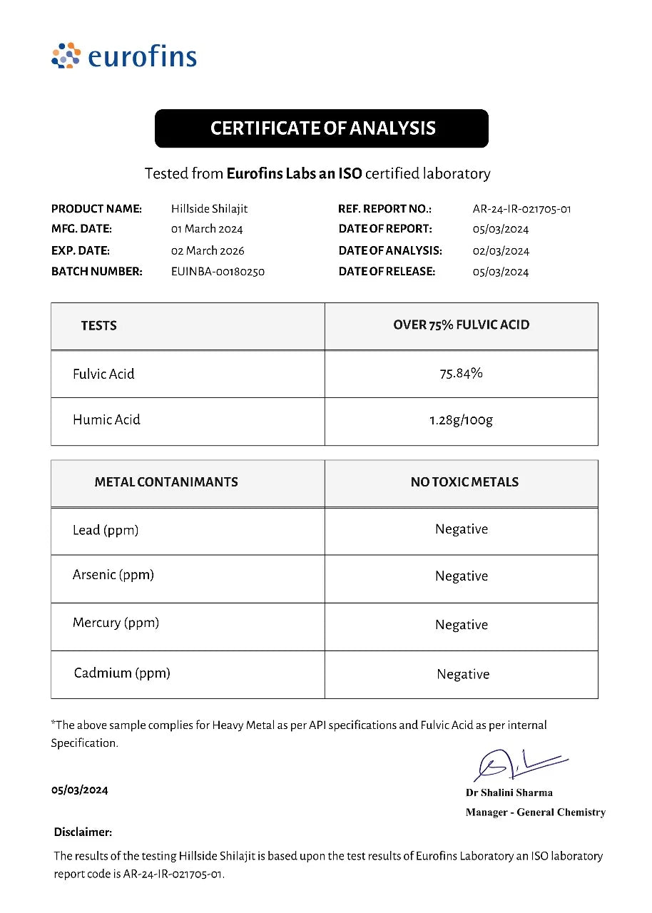 Resin Shilajit Bukit