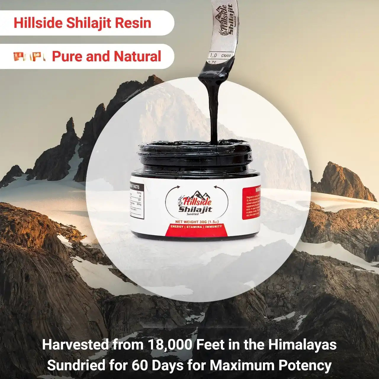 Hillside Shilajit Resin